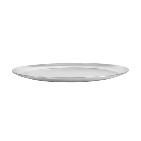 ASSIETTE À PIZZA PLATE   Ø 28 CM ARGENTE ALUMINIUM (1 UNITÉ)