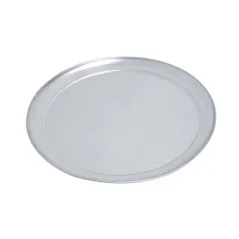 ASSIETTE À PIZZA PLATE Ø 33 CM ARGENTE ALUMINIUM (1 UNITÉ)