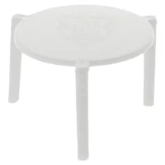 PETITES TABLES PIZZA   Ø 4,5x3 CM BLANC PP (2000 UNITÉ)