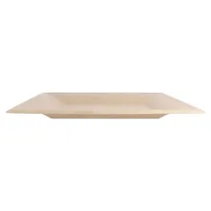 ASSIETTES CARRÉES BIONIC  26,2x26,2x1,4 CM NATUREL BAGASSE (500 UNITÉ)