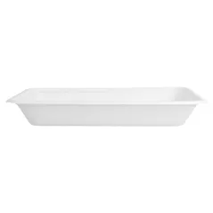 BARQUETTES BIONIC 350 ML 19,6x14,7x2,7 CM BLANC BAGASSE (1000 UNITÉ)