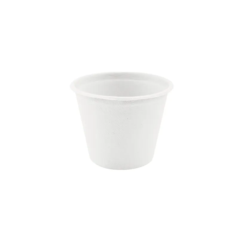 BOLS BIONIC 425 ML Ø 10,5x8,3 CM BLANC BAGASSE (600 UNITÉ)