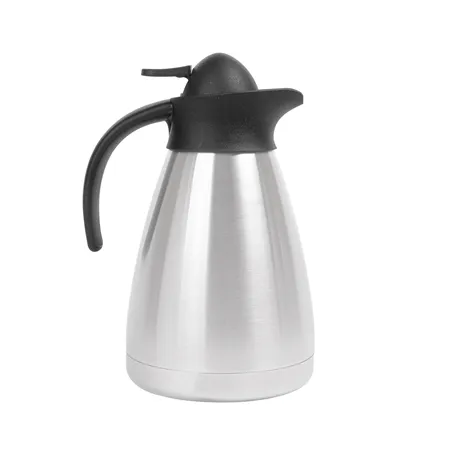 THERMO METALLIC "LUSTER"  1 L 14,3x14,3xx24 CM ARGENTE INOX (1 UNITÉ)