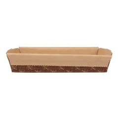 MOULES CUISSON PÂTISSERIE LAMINÉS  165 G/M2 16,8x10,9x3,8 CM MARRON PAPIER (402 UNITÉ)