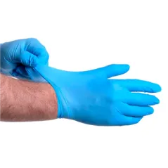 GANTS   SIZE: M BLEU NITRILE (100 UNITÉ)
