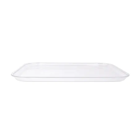 PLATEAU POUR COUPOLE   35,7x46 CM TRANSPARENT POLYCARBONATE (1 UNITÉ)