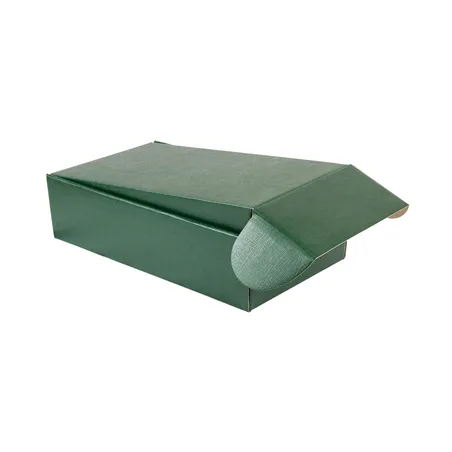 30 U. COFFRETS 2 BOUTEILLES   34x18,5x9 CM VERT CARTON (1 UNITÉ)