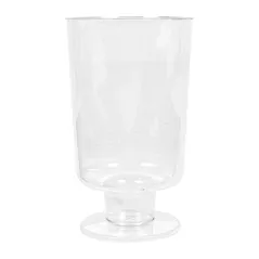 VERRES INJECTÉS XERES  95 ML Ø 4,8x8,5 CM TRANSPARENT CRISTAL PS (600 UNITÉ)