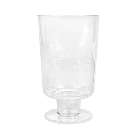 COUPES INJECTÉES VIN  150 ML Ø 5,7x9,6 CM TRANSPARENT CRISTAL PS (264 UNITÉ)