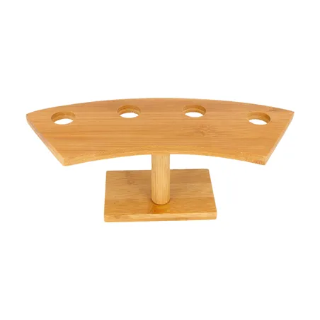DISPLAY 4 CÔNES BAMBOO  26x10,5x9 CM NATUREL BAMBOU (1 UNITÉ)