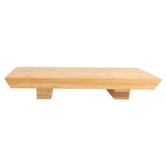 BASES RECTANGULAIRES BAMBOO 20,5x15x3 CM NATUREL BAMBOU (1 UNITÉ)