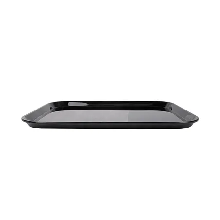 PLATEAU POUR COUPOLE   35,7x46 CM NOIR POLYCARBONATE (1 UNITÉ)