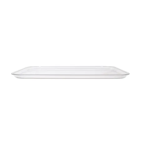 PLATEAU POUR COUPOLE   40,5x56 CM TRANSPARENT POLYCARBONATE (1 UNITÉ)