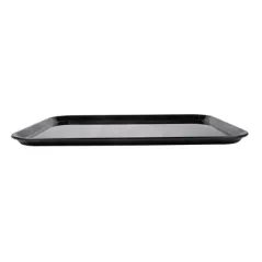 PLATEAU POUR COUPOLE 40,5x56 CM NOIR POLYCARBONATE (1 UNITÉ)