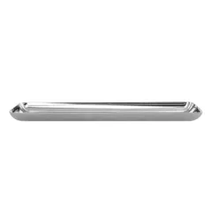 EMBALLAGES APÉRITIF MINI PLATEAU   19x6,5x1,2 CM ARGENTE PS (500 UNITÉ)