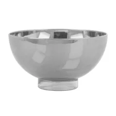 EMBALLAGES APÉRITIF BOL  72 ML Ø 6,7x3,5 CM ARGENTE PS (500 UNITÉ)