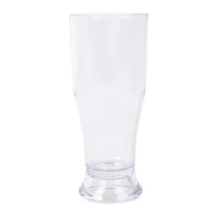 GOBELETS À BIÈRE BASE ÉPAISSE 340 ML Ø 7/5,9x16,5 CM TRANSPARENT POLYCARBONATE (36 UNITÉ)
