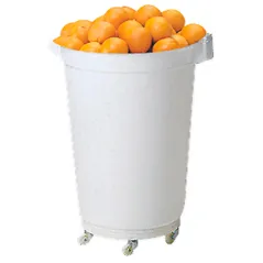 CONTENEUR BLANC AVEC COUVERCLE