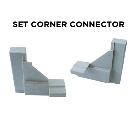 SET 2 CONNECTEURS D'ANGLE