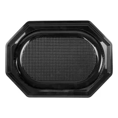 PLATEAUX TRAITEUR   35x25x2 CM NOIR RPET (100 UNITÉ)
