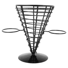 BASKET POUR 2 RÉCIPIENTS ARTINOX  Ø 12,8x18 CM NOIR ACIER (1 UNITÉ)