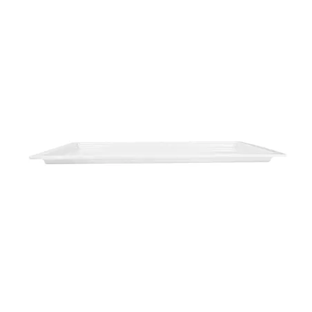 BACS GN 1/1   53 x 32 x 2 (h) CM BLANC MÉLAMINE (6 UNITÉ)