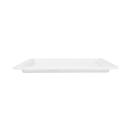 BACS GN 1/2   32,5 x 26,5 x 2 (h) CM BLANC MÉLAMINE (6 UNITÉ)