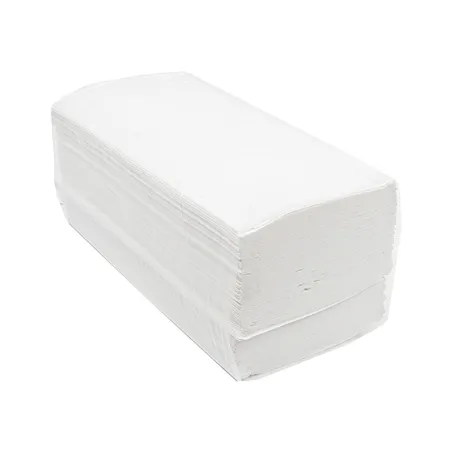 SERVIETTES « ZIGZAG » ECOLABEL 2 COUCHES  37 G/M2 22,5x21 CM BLANC OUATE (4000 UNITÉ)