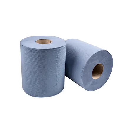 SERVIETTE MAXI BARRIL ECOLABEL 2 PLIES  20 G/M2 Ø 20x21,6 CM BLEU OUATE (6 UNITÉ)