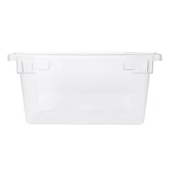 BAC ALIMENTAIRE  18 L 45,6x30,2x22,9 CM TRANSPARENT POLYCARBONATE (1 UNITÉ)
