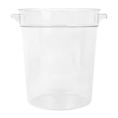 BAC ALIMENTAIRE  4 L Ø 18,4x21,4 CM TRANSPARENT POLYCARBONATE (1 UNITÉ)