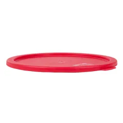COUVERCLE POUR RÉFÉRENCE 164.81   Ø 22,9 CM ROUGE LDPE (1 UNITÉ)