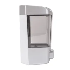 DISTRIBUTEUR  800 ML 12x10,5x18 CM GRIS ABS (1 UNITÉ)
