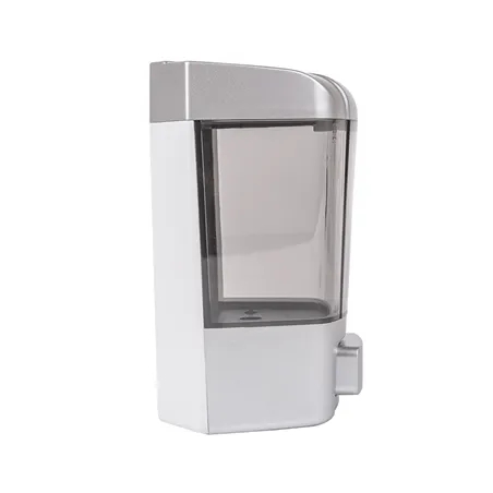 DISTRIBUTEUR  800 ML 12x10,5x18 CM GRIS ABS (1 UNITÉ)