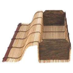 BOÎTES SUSHI BAMBOO  23x8x6 CM NATUREL BAMBOU (24 UNITÉ)