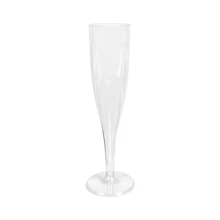 FLÛTES INJECTÉES "CHAMPAGNE" PETITES  100 ML Ø 4,8x17 CM TRANSPARENT CRISTAL PS (180 UNITÉ)