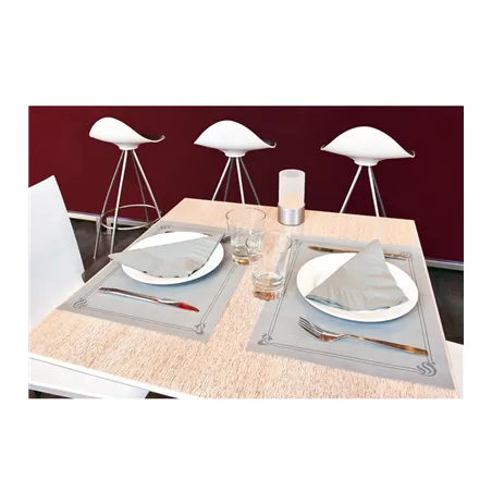 SETS DE TABLE  48 G/M2 31x43 CM GRIS CELLULOSE (2000 UNITÉ)