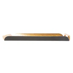 PLATEAUX AVEC ANSES  750 G/M2 28x19+2 CM OR/NOIR CARTON (25 UNITÉ)