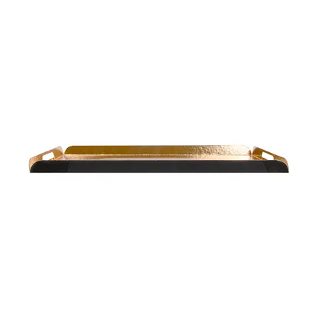 PLATEAUX AVEC ANSES  750 G/M2 38x24+2 CM OR/NOIR CARTON (25 UNITÉ)