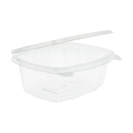 RÉCIPIENTS + COUVERCLE  500 ML 14,5x11,5x5,4 CM TRANSPARENT RPET (500 UNITÉ)