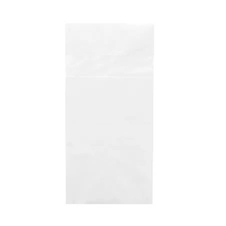 SERVIETTES KANGOUROU ECOLABEL 2 PLIS  18 G/M2 40x40 CM BLANC OUATE (1000 UNITÉ)