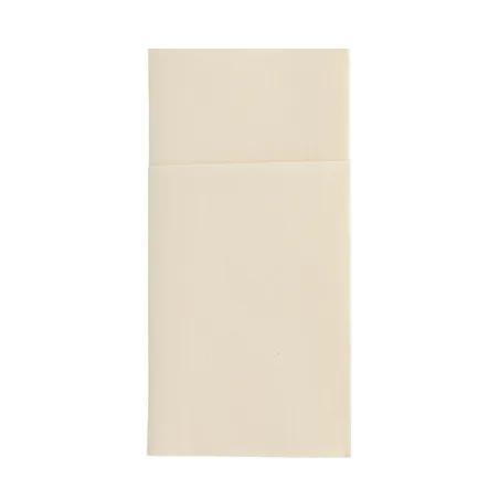 SERVIETTES KANGOUROU  55 G/M2 40x40 CM IVOIRE AIRLAID (700 UNITÉ)