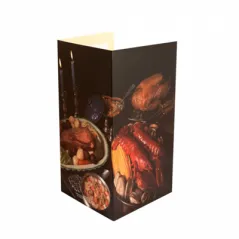 CARTE EN 3 VOLETS "HOMARD"