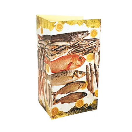 CARTE EN 3 VOLETS "POISSON"