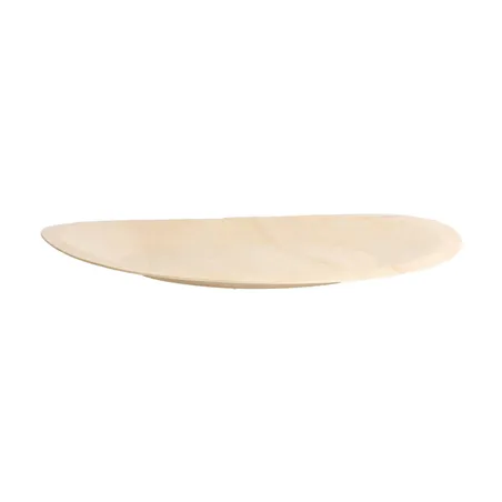 ASSIETTES RONDES WOOD  Ø 15,5x1 CM NATUREL BOIS (50 UNITÉ)