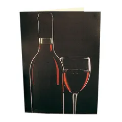 CARTE 2 VOLETS "CELLIER"