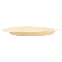 ASSIETTES OCTOGONALES WOOD Ø 26x2,2 CM NATUREL BOIS (50 UNITÉ)