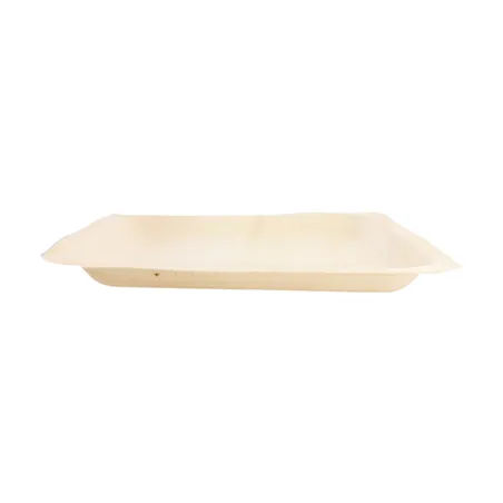 PLATEAUX RECTANGULAIRES WOOD  26,5x21,5x2 CM NATUREL BOIS (50 UNITÉ)