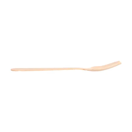 PETITES CUILLÈRES POUR GLACES WOOD  9,5 CM NATUREL BOIS (100 UNITÉ)
