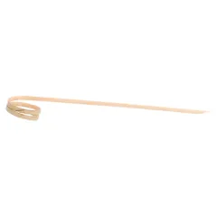 PIQUES "SPIRALE" BAMBOO  12 (h) CM NATUREL BAMBOU (100 UNITÉ)